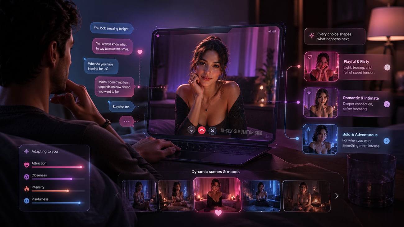 AI roleplay chat interface with unrestricted conversation