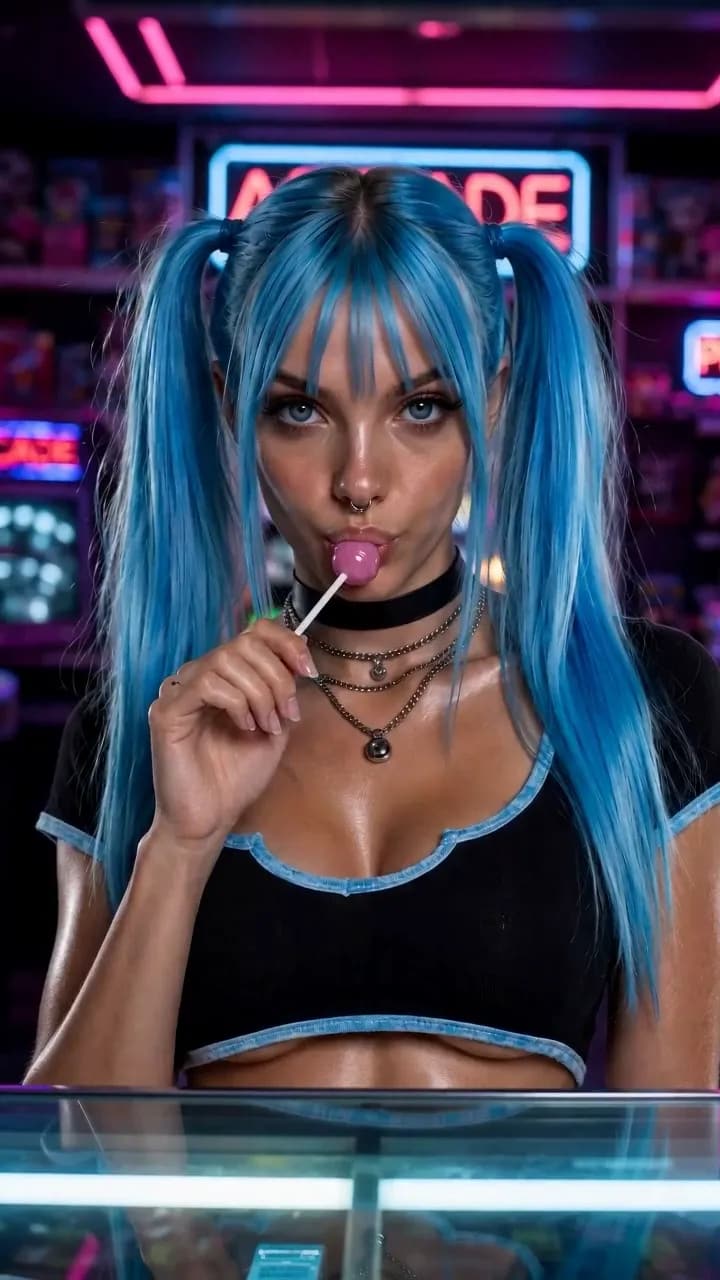 Horny at the Arcade